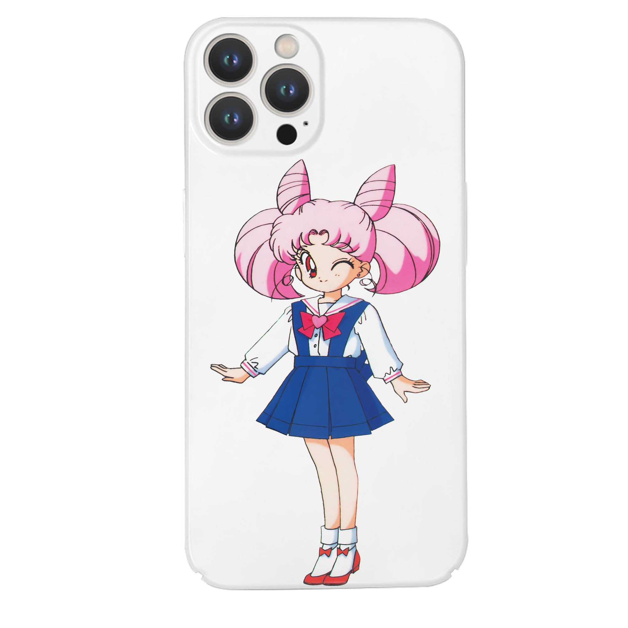 （画像用） 美少女戦士セーラームーン ちびうさ Sailor Moon Chibiusa Tsukino Usagi Small Lady Serenity 【iPhone 14シリーズ対応】ハードケース